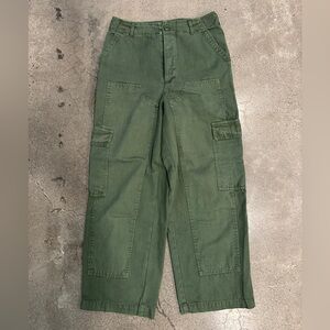 Double Knee Wide Leg Cargo Pant